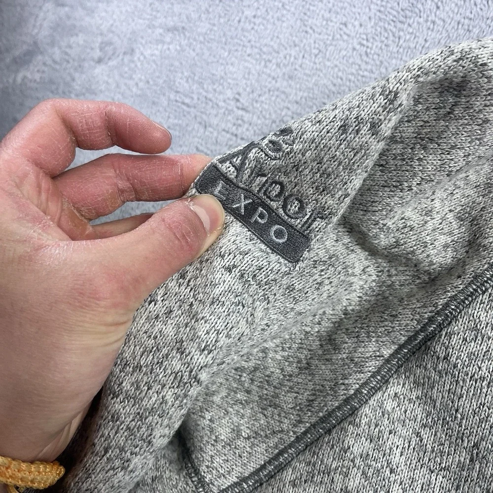 Arborwear MENS Staghorn Stone Gray 1/2 Zip Fleece Pullover Jacket SIZE 3XL NWT